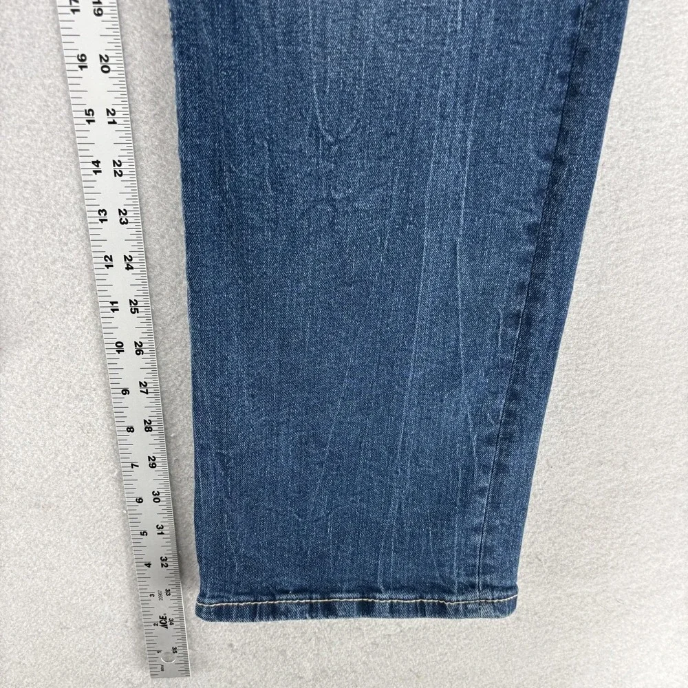 True Religion Ricky SN Flap Jeans Mens 40x32 Blue Relaxed Straight Stretch Denim